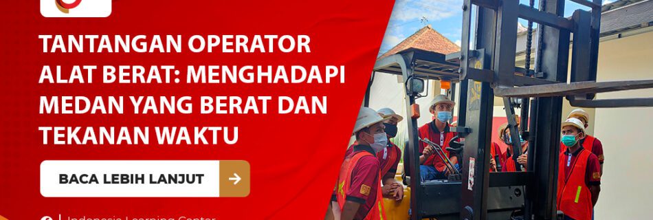 Tantangan operator alat berat