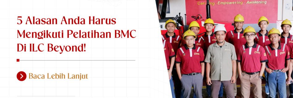 Peserta sedang mengikuti pelatihan BMC di ILC Beyond untuk mekanik alat berat